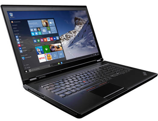 Ноутбук Lenovo ThinkPad P70 зависает